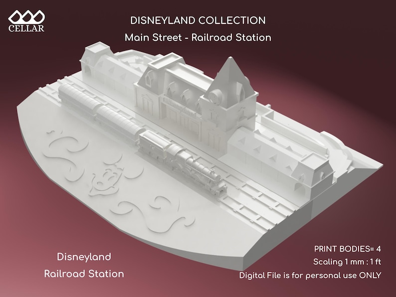 Disneyland Collection 1, 5 Models - the Original Park Miniature Replica ...