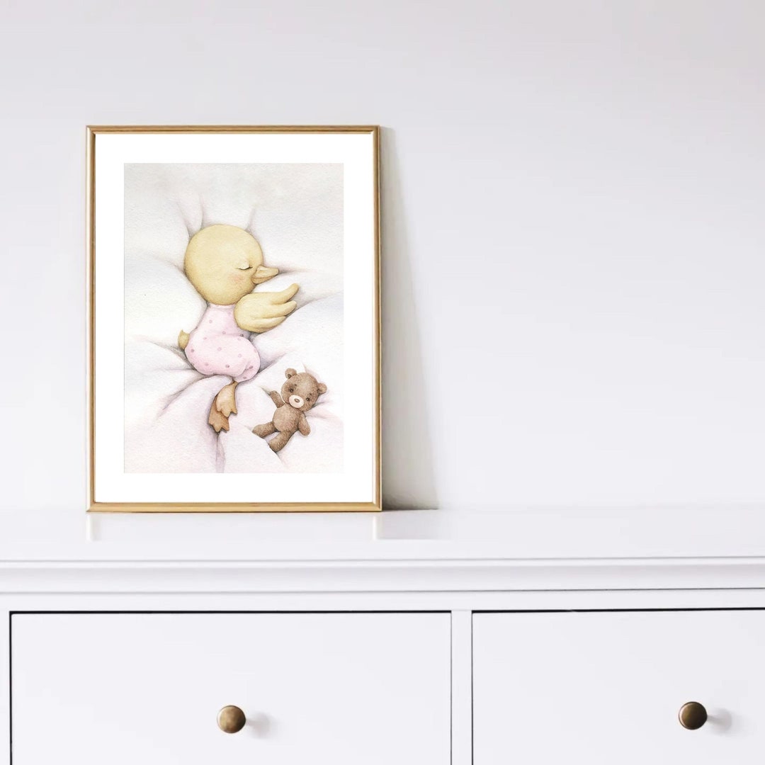 Duck Nursery Wall Art Duck Nursery Decor Duck Decor Duck Etsy