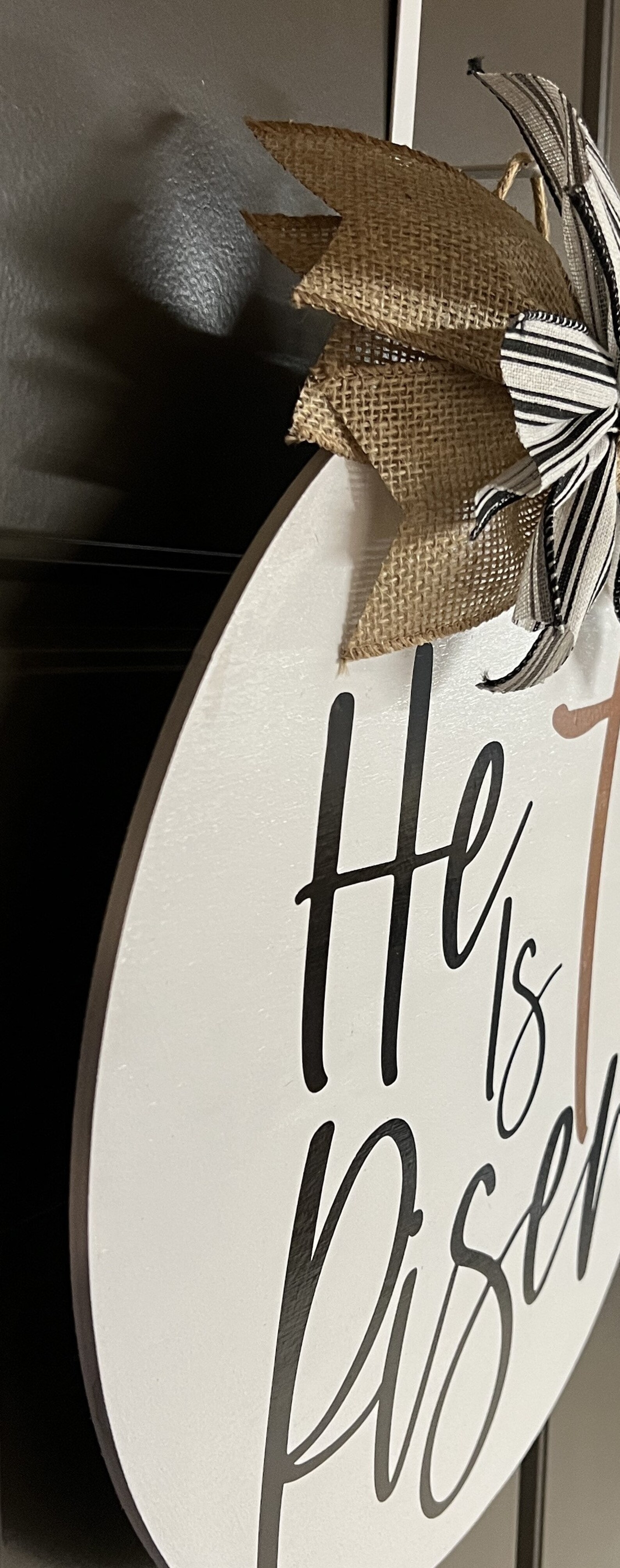 He is Risen Door Sign, Easter Door Hanger, Jesus Door Hanger, Front Door, Easter, Spring Door