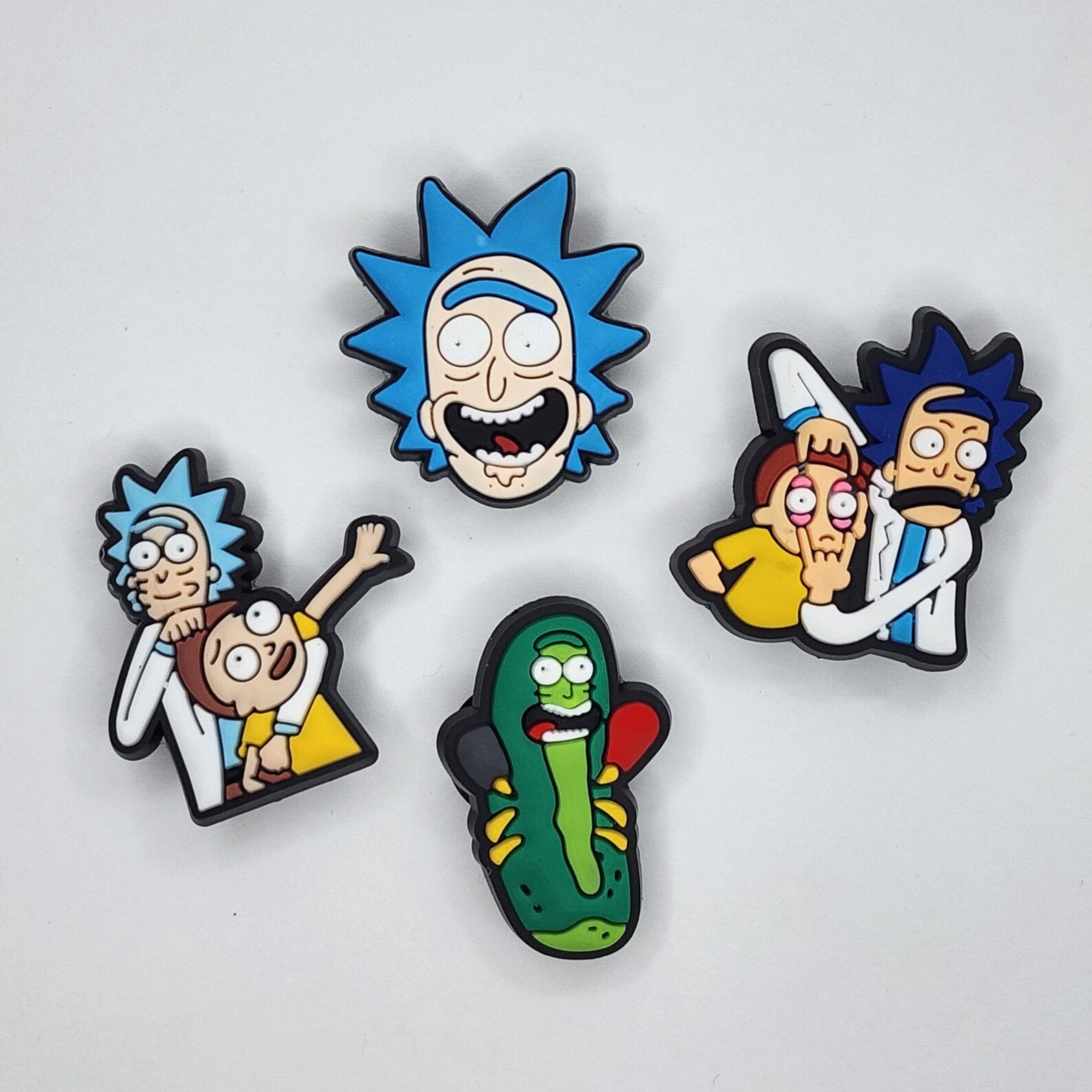 Charms Inspired by Rick and Morty for Crocs Exclusive 4 Pack Etsy