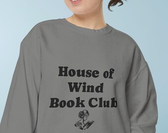 ACOTAR House of Wind Unisex Sweatshirt, Nesta Book Lovers Cozy Jumper, Fantasy Fan Gift, Literary Apparel, Reading Shirt, Book Club Wear