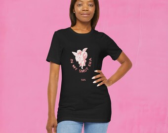 In My Smut Era T-Shirt, Cupid Valentines Book Club merch, Spicier The Better Books, Casual Wear, Gift for Readers, Booktok Humor, Galentines