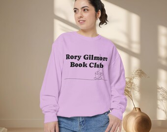 Rory Gilmore Book Club Sweatshirt - Gilmore Girls Cozy Sweater, minimilast Jumper, Bookworm Gift, Literary Quote Pullover, TV Show Fan Top