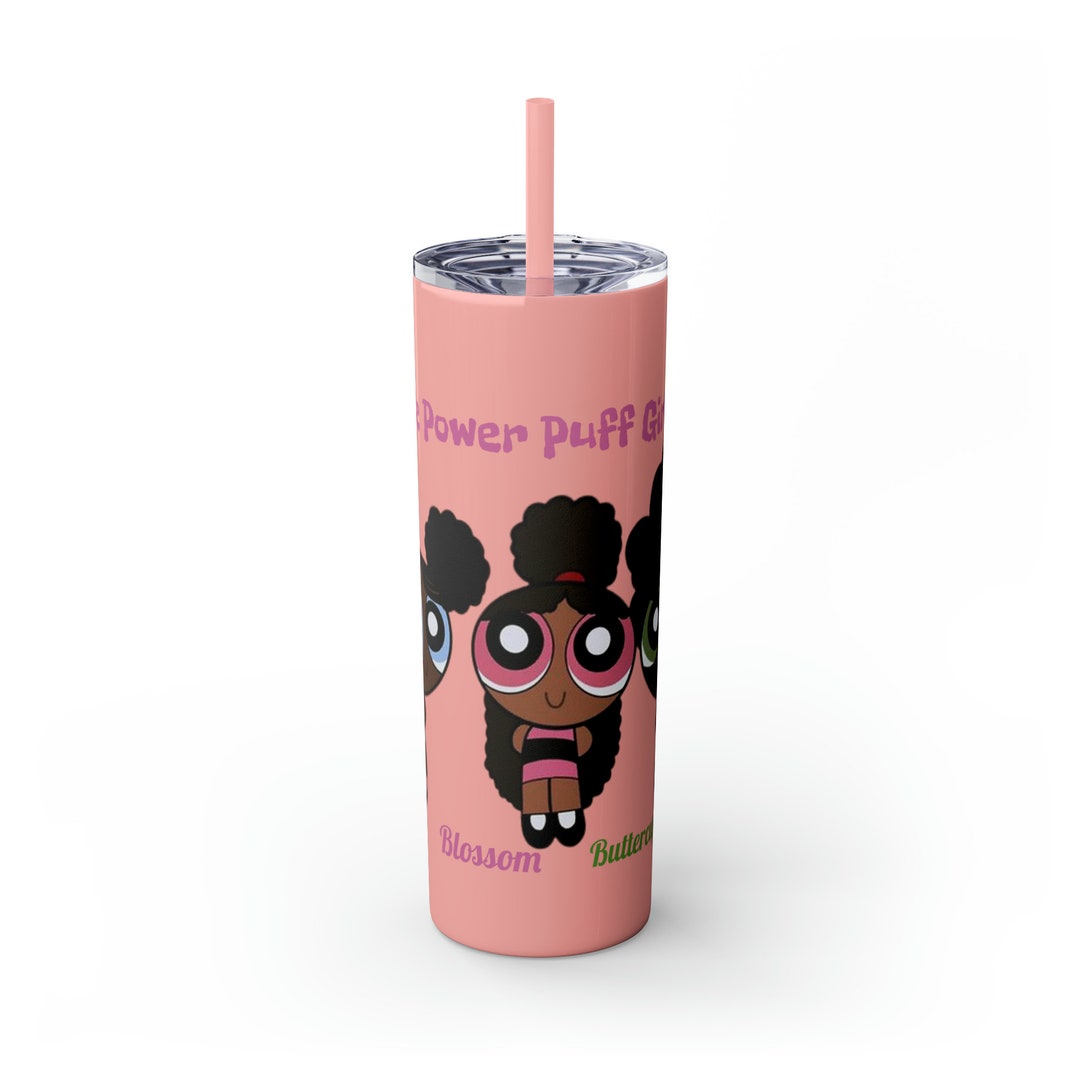 Powerpuff Girlz Tumbler With Straw 20oz Etsy