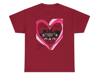PowerPuff Mädchen Baumwoll T-Shirt