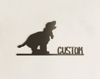 Personalized Cocker Spaniel Wall Decor | Custom Dog Name | Pet Lover Gift | Modern Home Accent