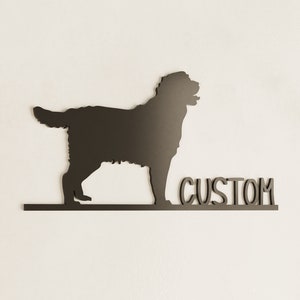 Personalized Labrador Wall Decor | Custom Dog Name | Pet Lover Gift | Modern Home Accent