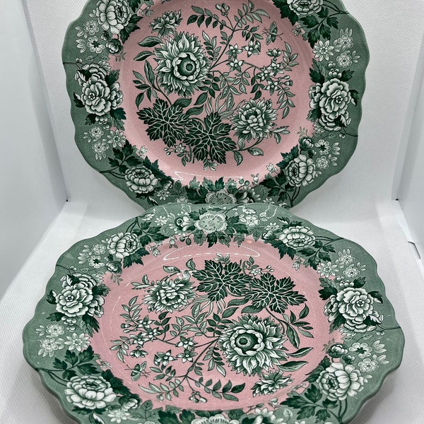 Spode Jasmine Plate Etsy