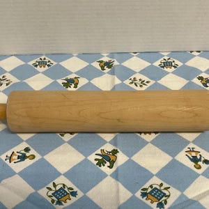 Vintage Wooden Rolling Pin  Kitchen Gadgets Baking Utensils Country Farmhouse Decor