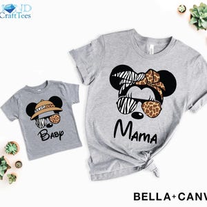 Disney Mama Mini Shirt, Mama Son Shirt, Minnie Mickey Mouse Shirt, Mommy and Me Outfit, Mom Daughter Tee, Mother&#39;s Day Matching Shirt Gift