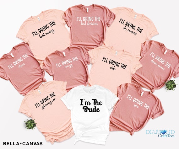 Bachelorette Party Shirts, Bridal Party Tee, Bride Shirt