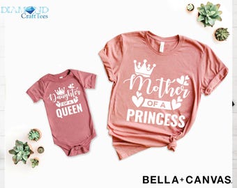 Mommy and Me Matching Shirts – Princess and Queen Outfit