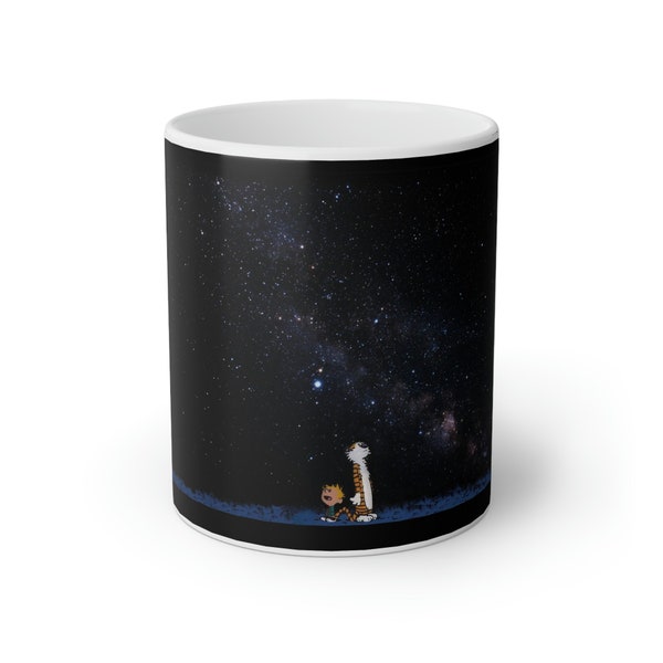 Calvin & Hobbes Mug - Starring at Stars