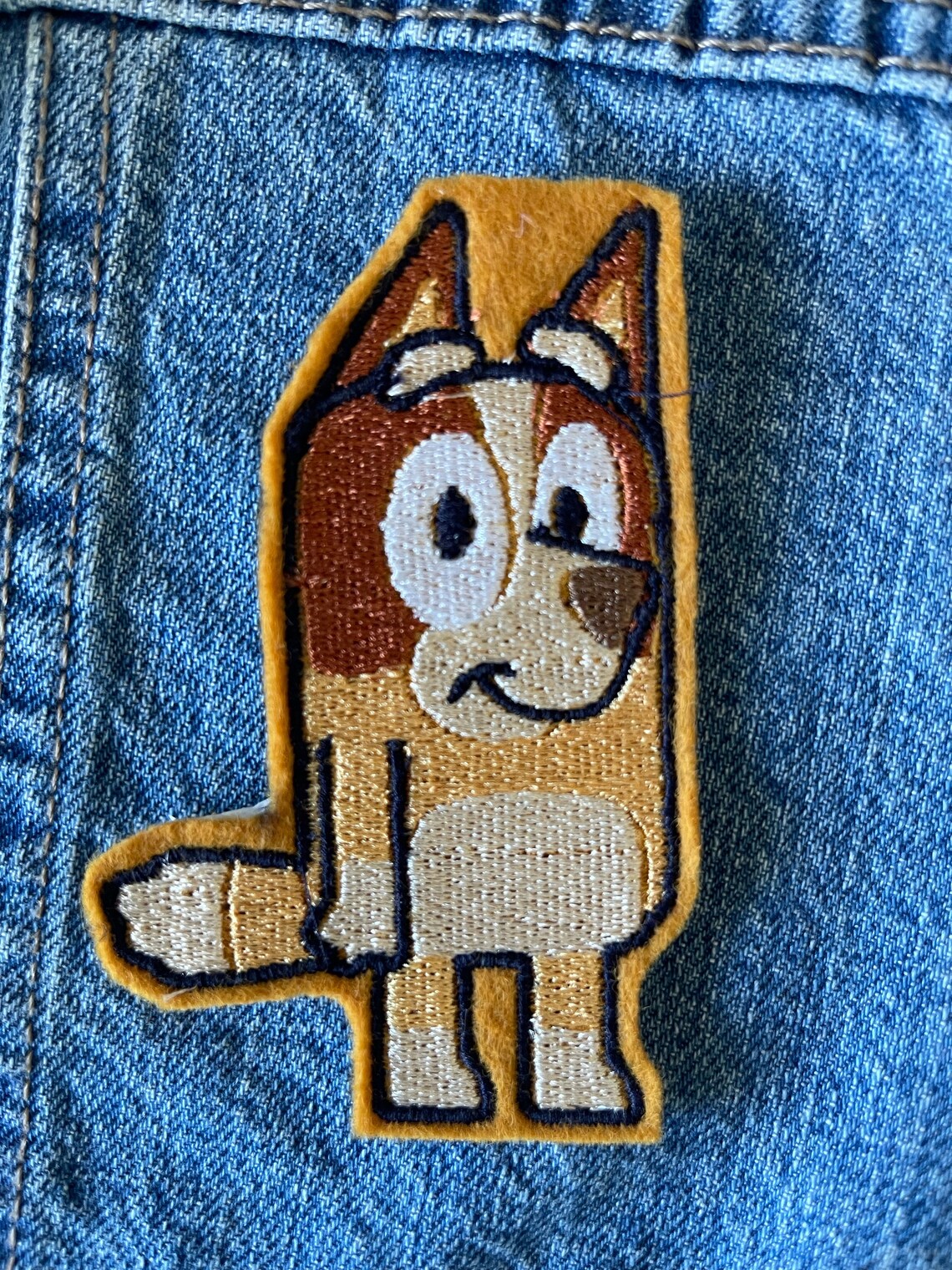 Bluey Family Pack Iron on Embroidered Patch Etsy