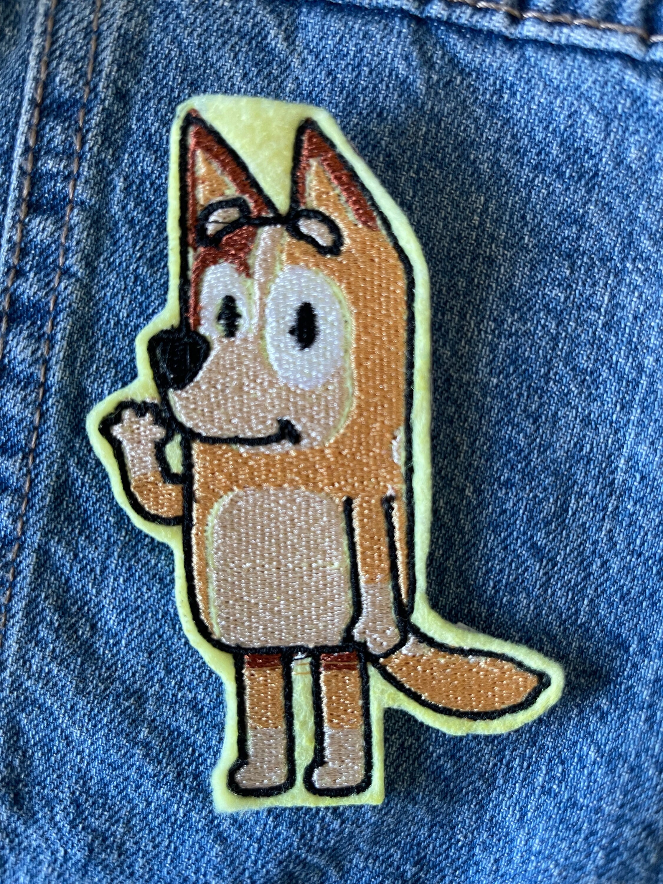 Bluey Family Pack Iron on Embroidered Patch Etsy