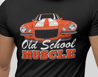Old School Muscle Car T Shirt