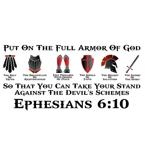 Armor Of God Svg -  Shield Of Armor svg - Religious Svg