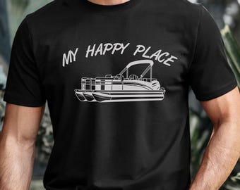 Lustiges Stegboot-Shirt: Lake Life Tee für Bootsliebhaber