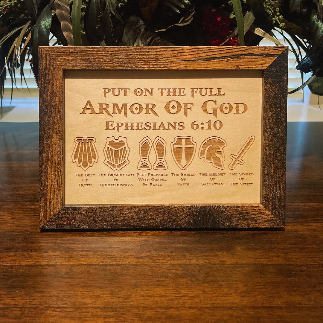 Armor Of God Armor Of God Sign Christian Sign Religious Sign Christian ...