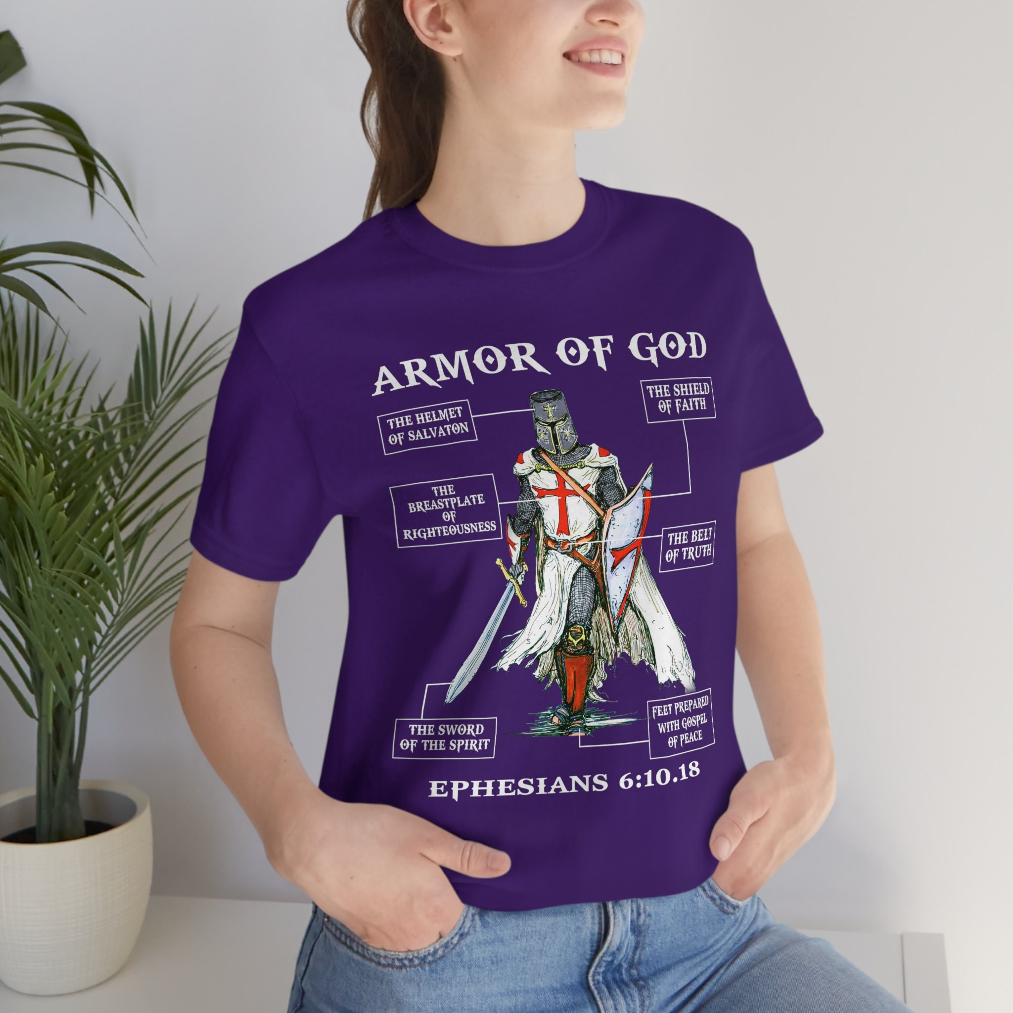 Armor of God T Shirt Etsy