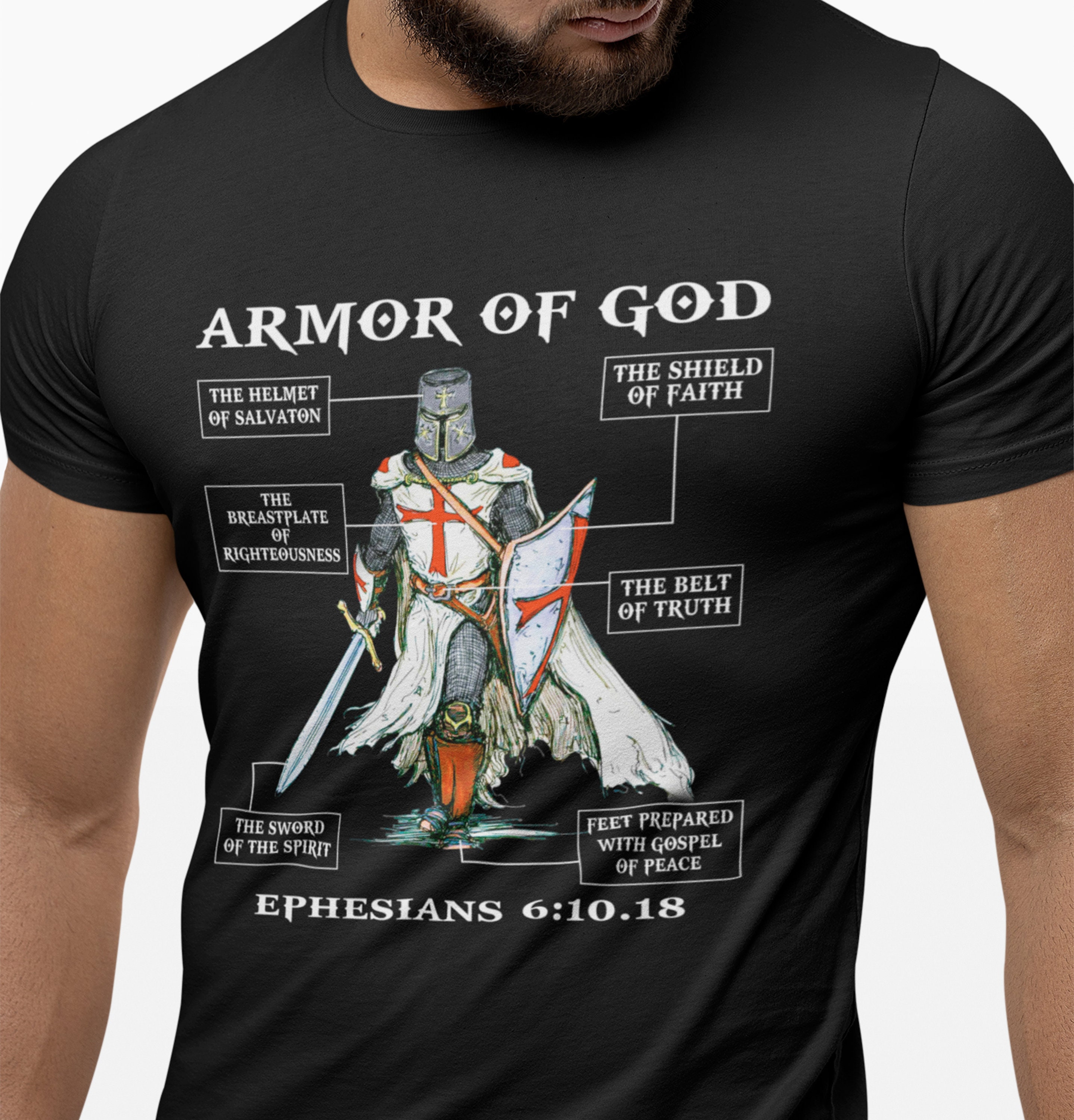 Armor of God T Shirt - Etsy