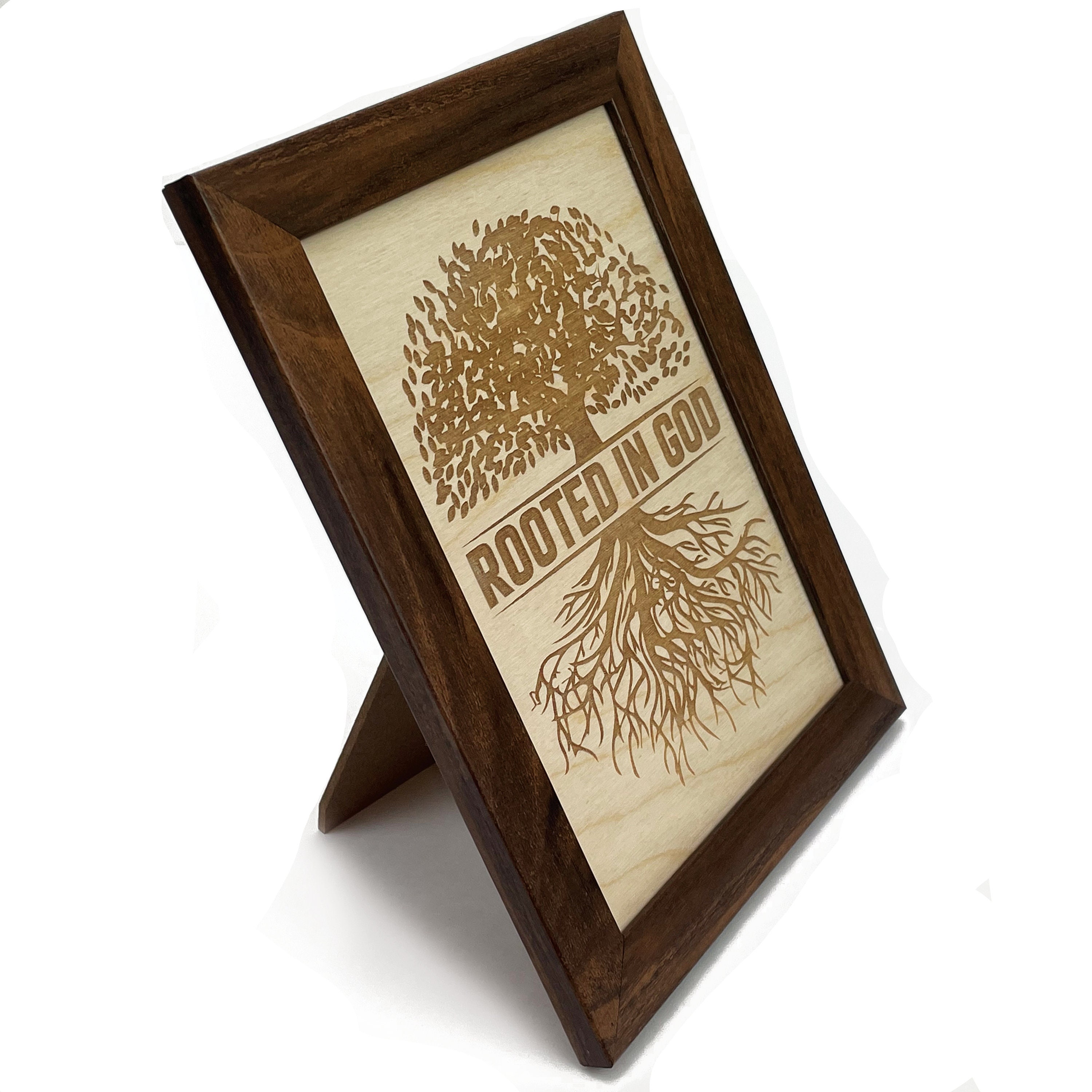 Rooted Sign Rooted in God Sign Christian Sign Farmhouse Christian Sign Religious ...