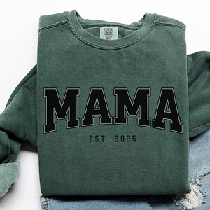 New Mama Sweatshirt | Cute Mother's Day Gift for Mom | Cozy Mama Crewneck | Mom Life Sweatshirt | New Mom Gift | Baby Shower Gift