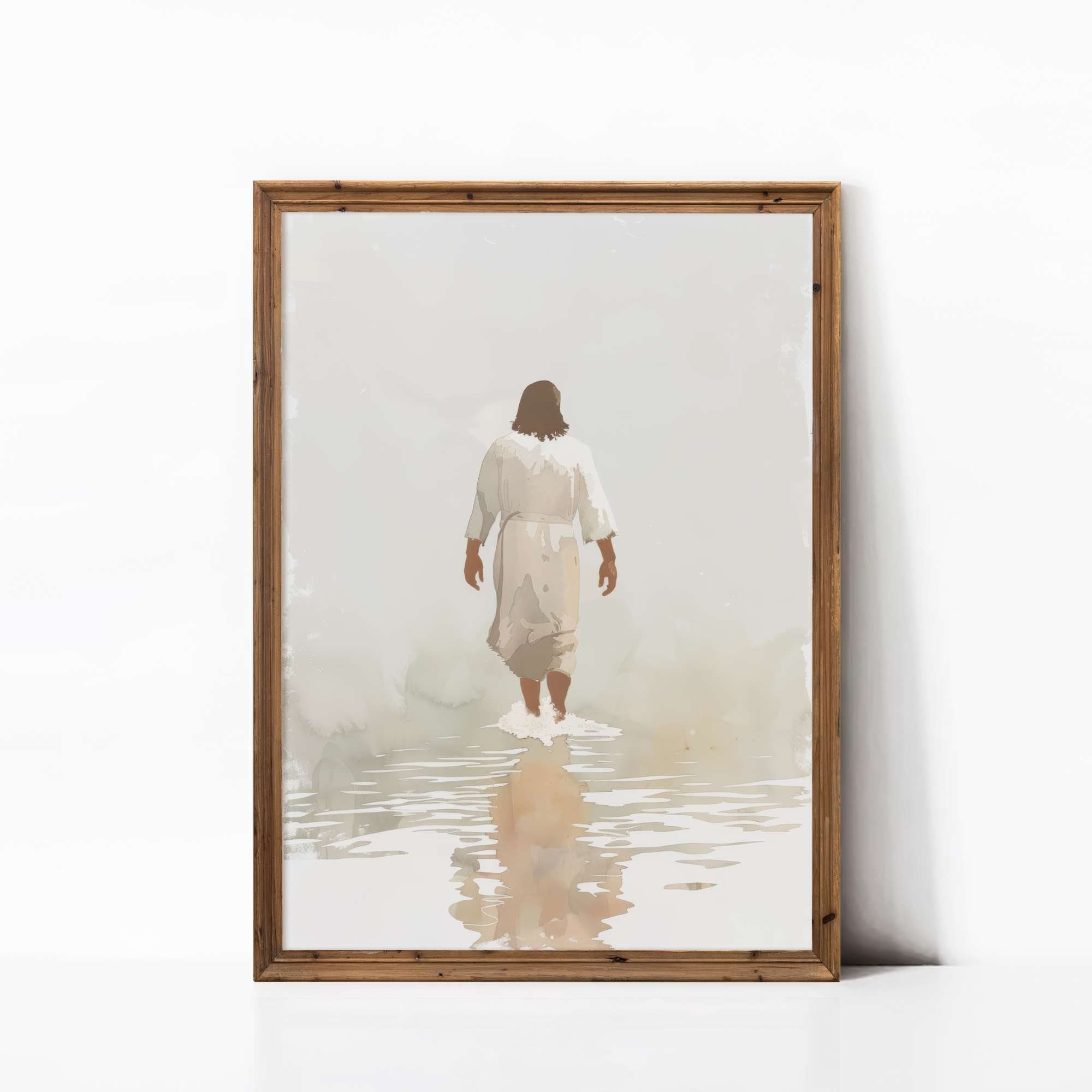 Jesus Christ Set of 3, Minimalist Religious Printable Wall Art Bundle ...