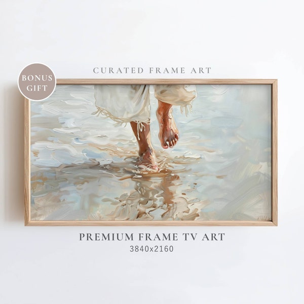 Jesus Walking on Water Wallpaper - Etsy