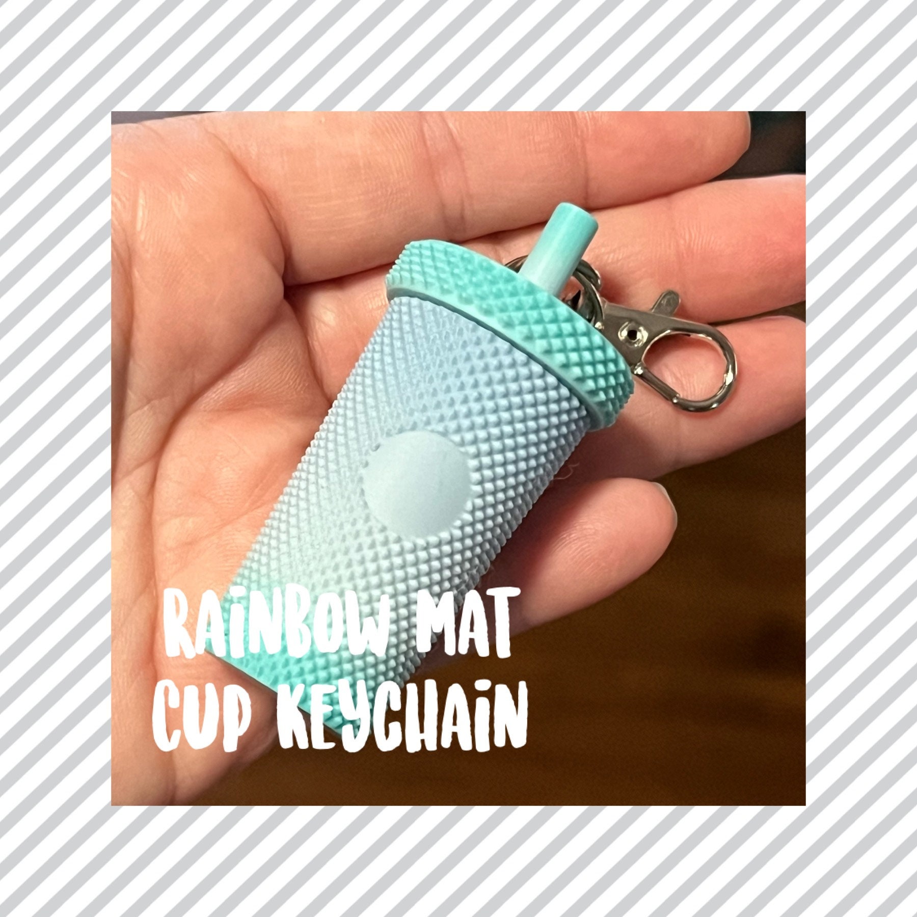 Majestik3D Mini Stanley Tumbler Keychain | 3D Printed | Trendy Cup | Gifts Under 10 Dollars