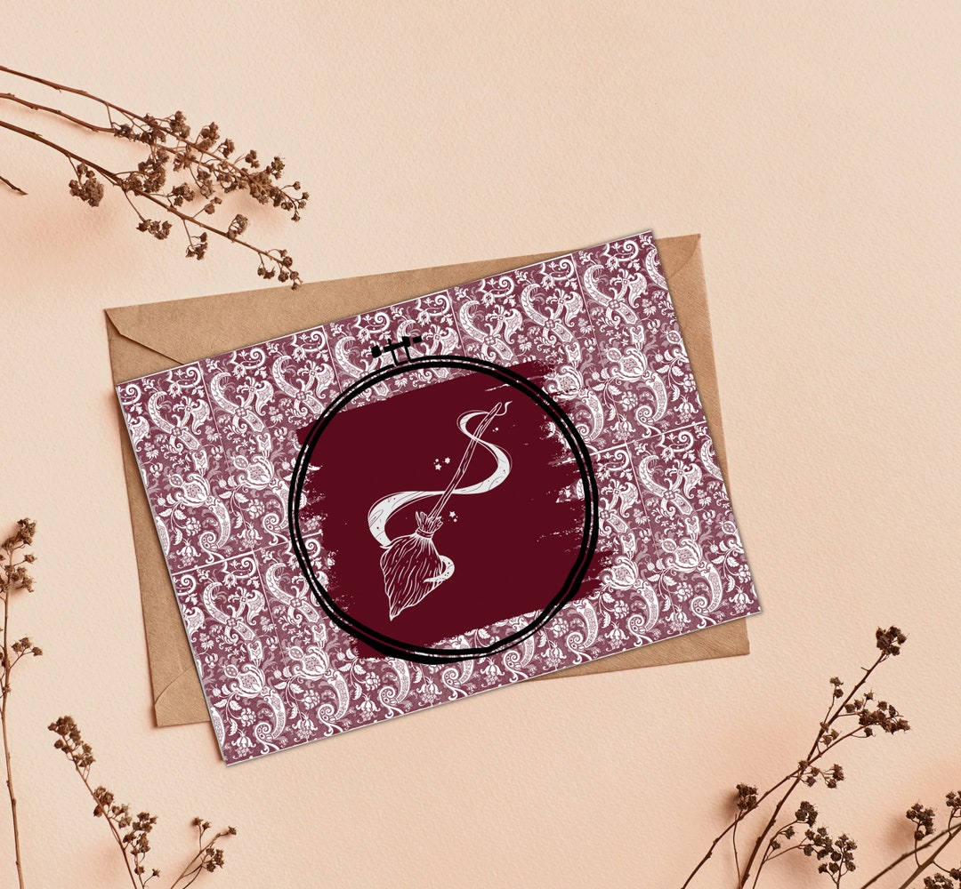 Printable Cards Print Cards at Home Magic Themed Cards Etsy