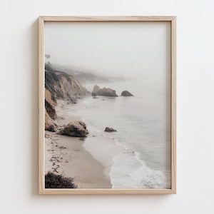 California Coast Photography, Crashing Waves, Coastal Decor, Beach House Art