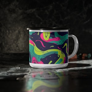 Skateboard Mug - Retro Coffee Cup - Skateboard Gift - Gift for Skateboarder