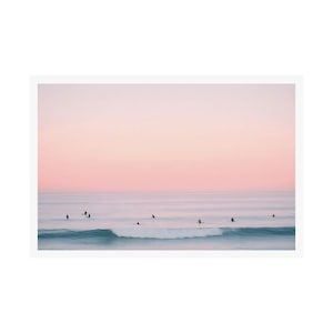 Fine Art Coastal Surf Print - Vintage California Beach House - Ocean Wall Art - Photography Print Home Decor Bild 4