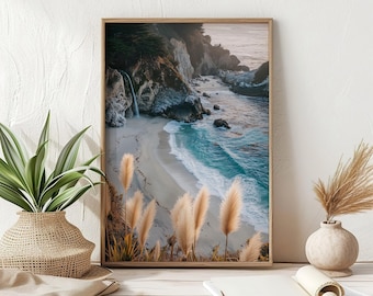 McWay Falls Photography Print – Big Sur Coastal Landscape