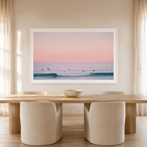 Fine Art Coastal Surf Print - Vintage California Beach House - Ocean Wall Art - Photography Print Home Decor Bild 11