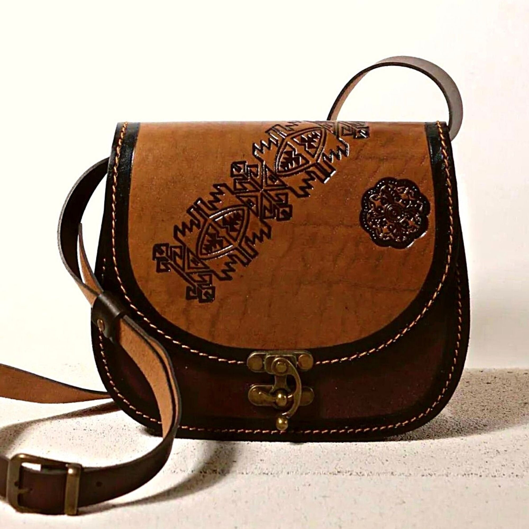 Turkish Leather Bag Etsy Ireland