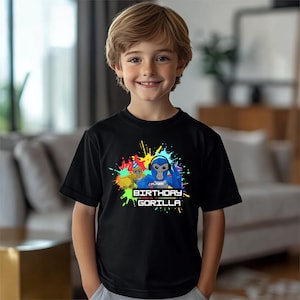 Birthday Gorilla Tag T-shirt, Gorilla Tag Shirt, Gorilla Tag Tee, Youth Gorilla Tag Shirt, Gorilla Tag Birthday Shirt, Youth  Gorilla Tee