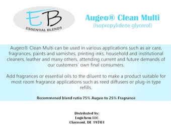 Diffuser Base Oil - Augeo Multi Clean