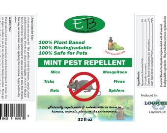 Mint Pest & Rodent Repellent 32 OZ Spray