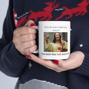 Funny Mug | Religious Mug | Jesus Mug | Funny Gift | Hilarious Mug