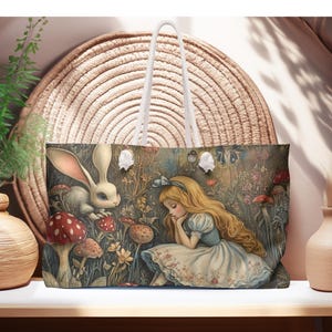 Alice in Wonderland-weekendtas: Cottagecore-reistas