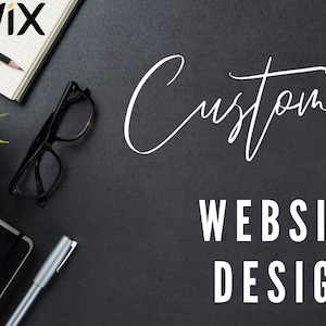 Design de site personalizado, página de destino única, configuração completa do site em 24 horas usando Wix, construção de site, negócio, loja, loja