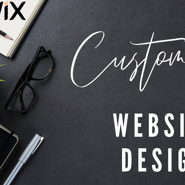 Custom website design, Single landing page, full site setup in 24 hours using Wix, build a website, business, shop, store