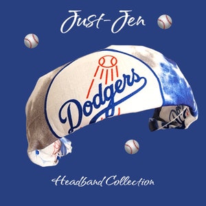 LA Dodgers Baseball Fashion Headband