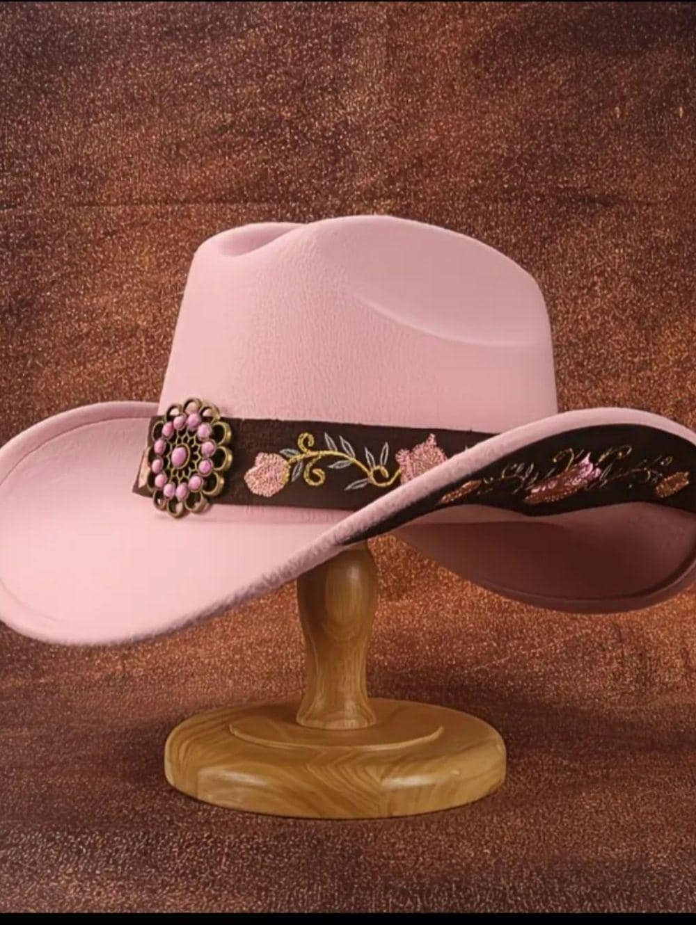 Pink Cowgirl Hat Band - Etsy display picture 3