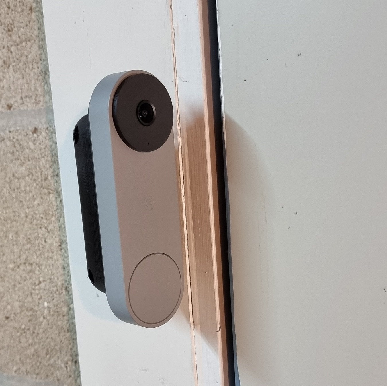 Nest Doorbell Gen 2 Wired Mount. 45 Degrees to Get the Perfect View