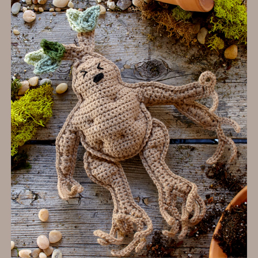 Mandrake Crochet Pattern PDF File Etsy