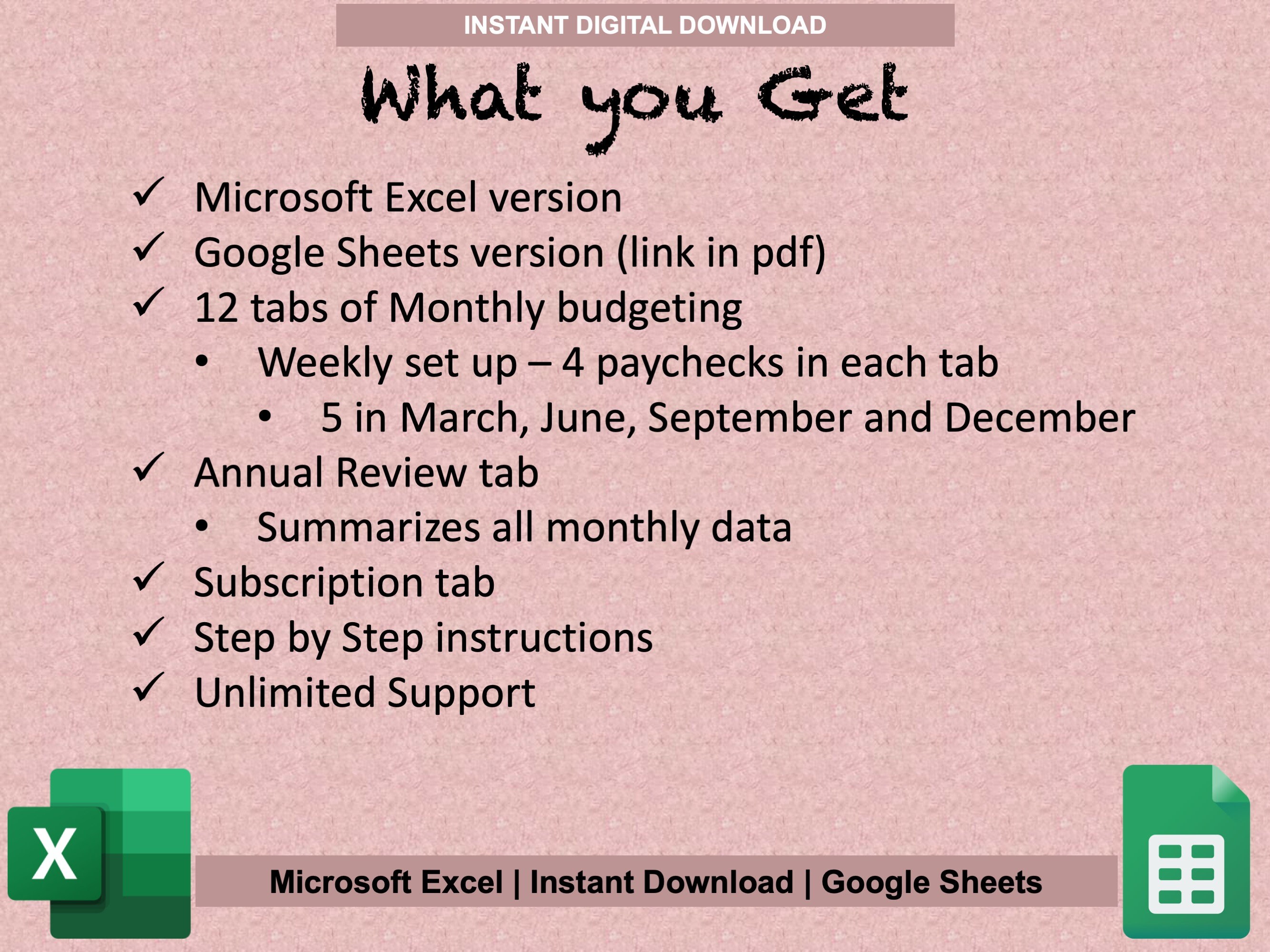 Weekly Paycheck Budget Tracker Spreadsheet Budget by Etsy Australia