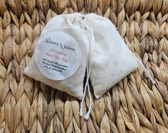 All-Natural Bath Tea Bags